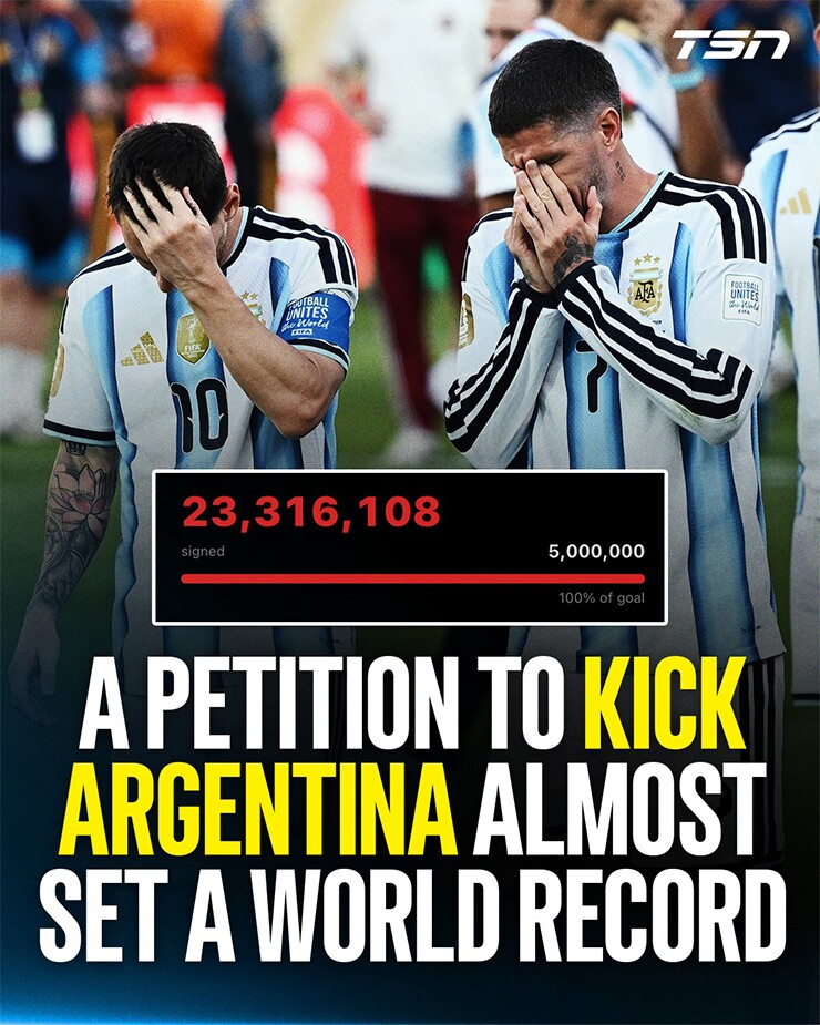 Làn sóng phản đối Argentina lan rộng, giúp bản kiến nghị vượt xa mục tiêu ban đầu 5 triệu chữ ký