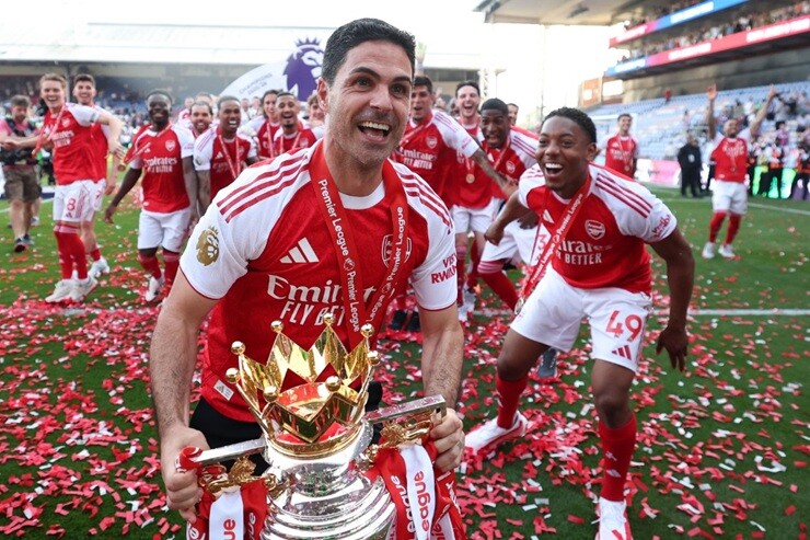Mikel Arteta muốn tiếp nối thành công từ chức vô địch Ngoại hạng Anh mùa trước