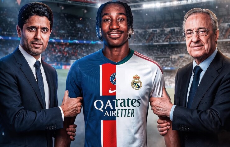 PSG "cay mũi" vì bị Real tranh giành Diomande?