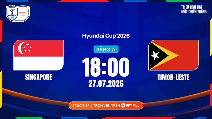 Trực tiếp bóng đá Singapore - Timor Leste: 3 điểm để vượt Việt Nam (AFF Cup 2026) - 2