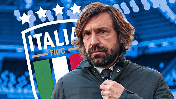 Pirlo cũng rút khỏi vị trí HLV trưởng ĐT Italia