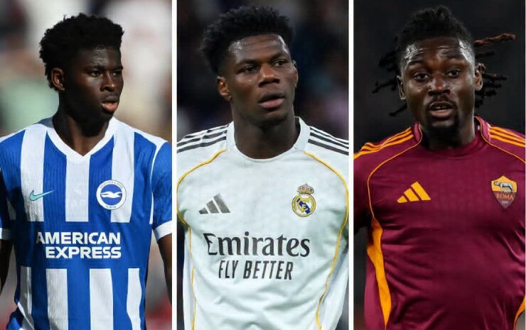 Baleba (Brighton), Tchouameni (Real Madrid), Manu Kone (AS Roma) là những mục tiêu của MU