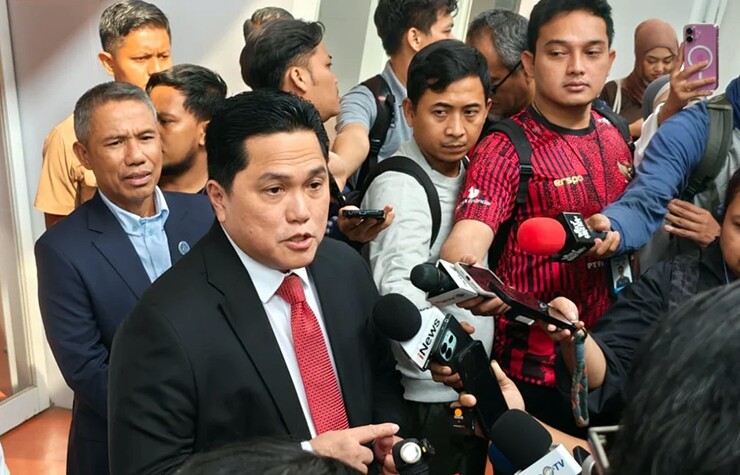 Chủ tịch PSSI trả lời truyền thông Indonesia chiều ngày 28/7.