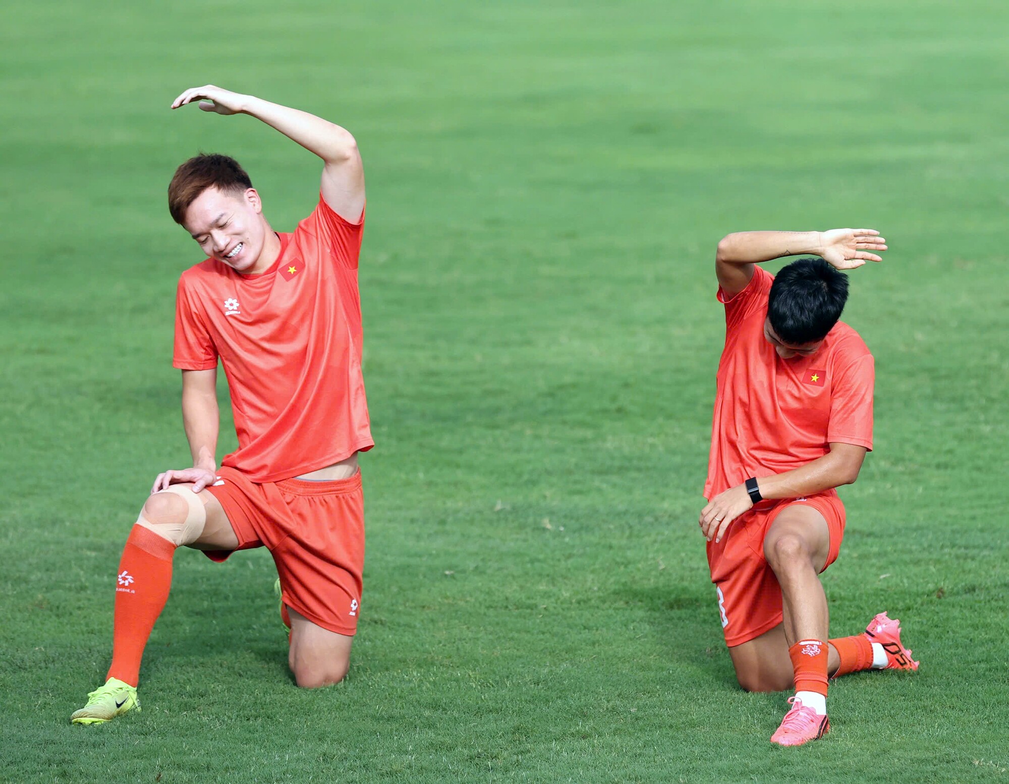 Hoàng Đức và đồng đội tự tin hướng đến chiến thắng tiếp theo ở bảng A của AFF Cup 2026.