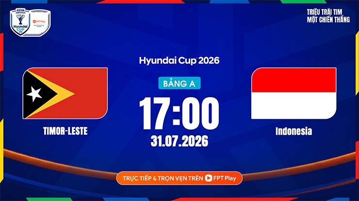 Trực tiếp bóng đá Timor Leste - Indonesia: Chờ cơn mưa bàn thắng (AFF Cup) - 1