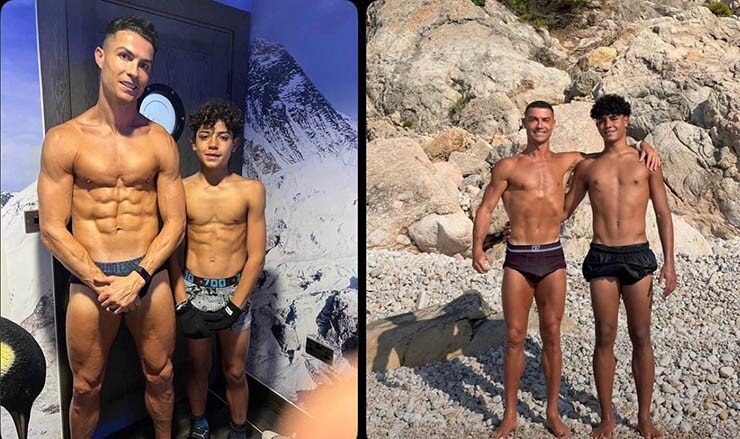 Ronaldo Jr "lớn nhanh như thổi"