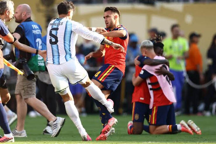 Argentina để lại hình ảnh rất xấu ở chung kết World Cup 2026