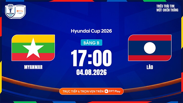 Trực tiếp bóng đá Myanmar - Lào: Chờ cơn mưa bàn thắng, tranh vé bán kết (AFF Cup) - 1