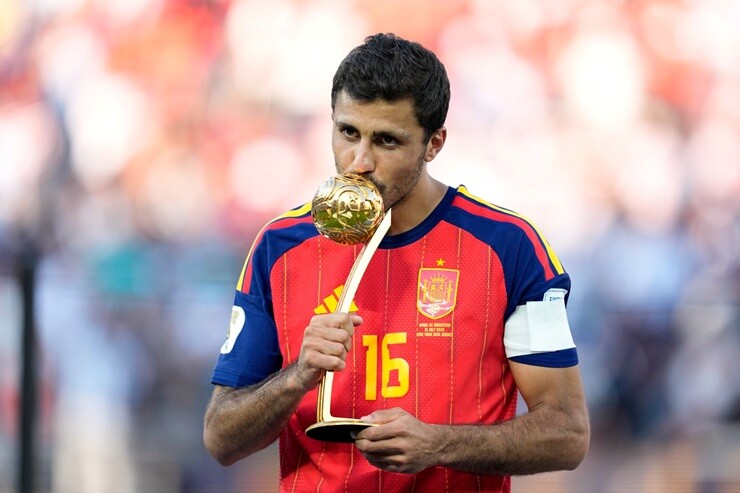 Rodri đã có màn trình diễn đẳng cấp tại World Cup 2026 vừa qua