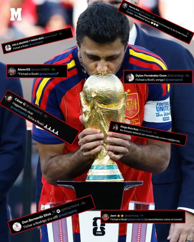 Rất nhiều bình luận trên tờ Marca cho rằng Real Madrid phải mua được Rodri