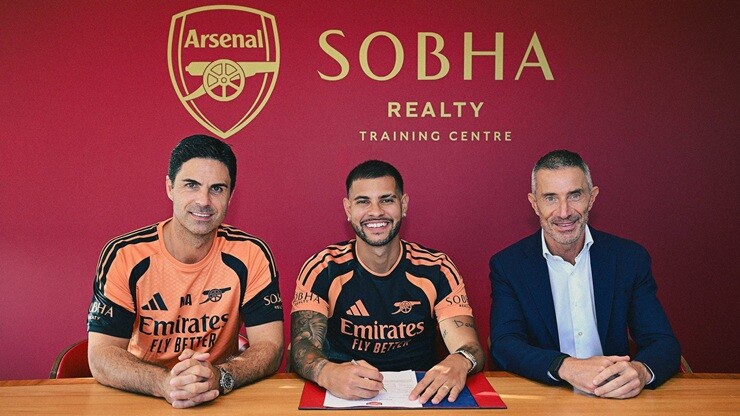 Bruno Guimaraes chính thức cập bến&nbsp;Arsenal