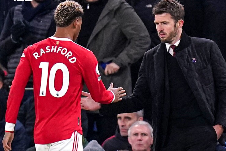 Michael Carrick từng làm việc với Rashford cả trên cương vị cầu thủ lẫn HLV