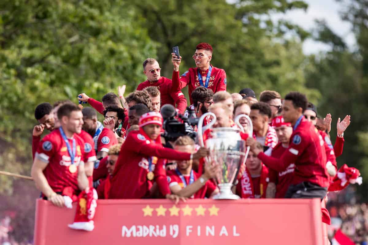 Liverpool từng gặt hái thành công lớn ở mùa giải 2018/19