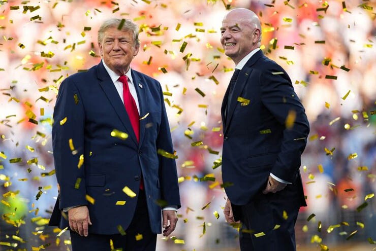 Tổng thống Trump luôn ủng hộ&nbsp;Infantino