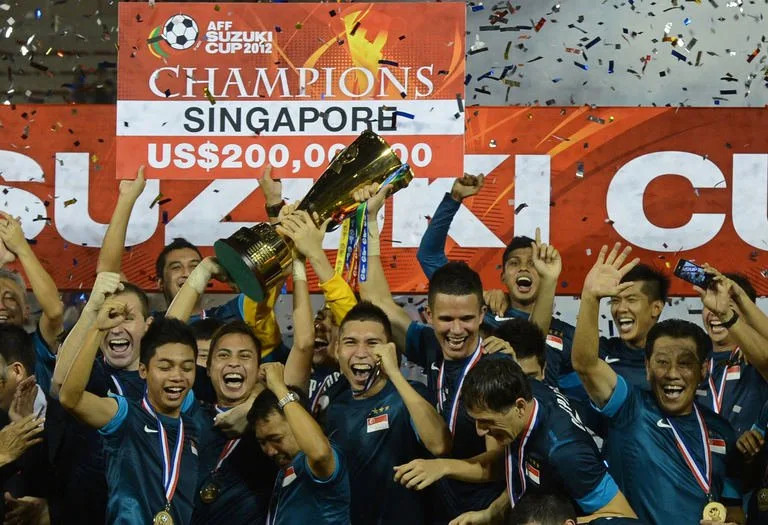 Singapore từng đánh bại Thái Lan, vô địch AFF Cup năm 2012