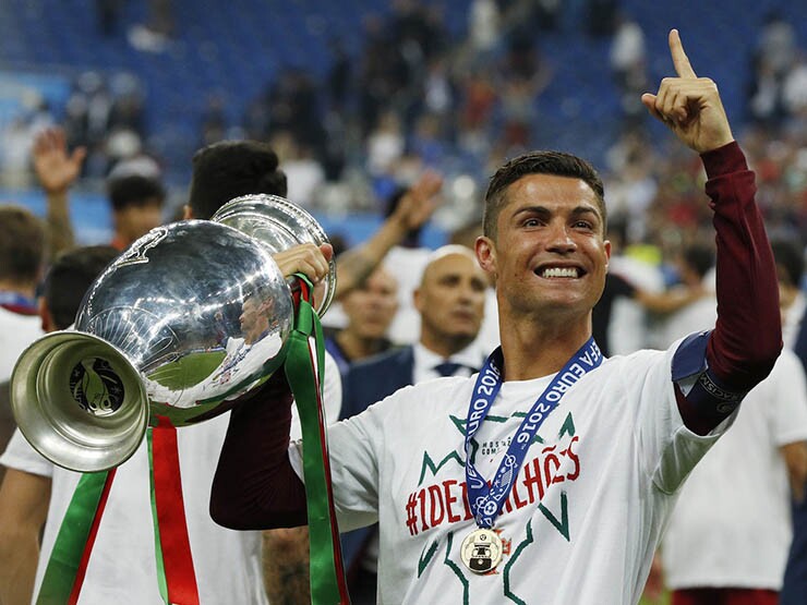Ronaldo đã chinh phục được những danh hiệu lớn
