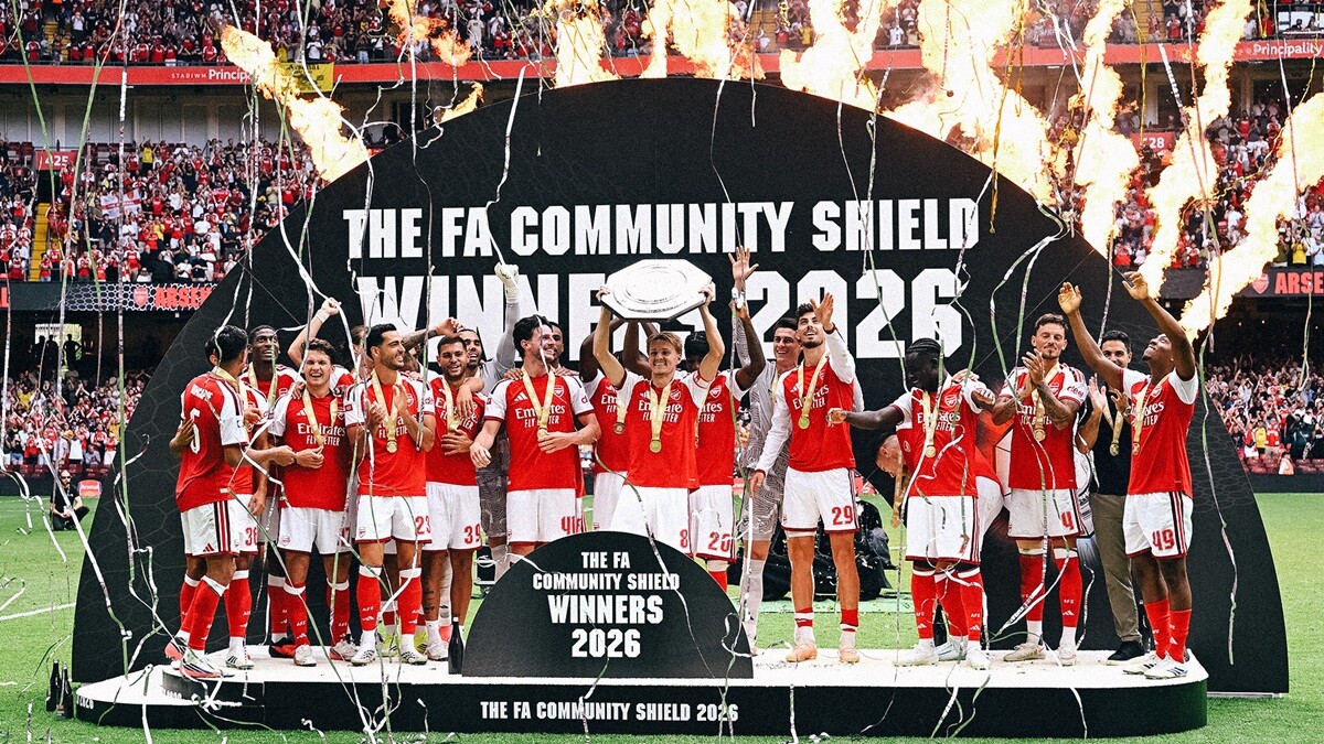Arsenal giành danh hiệu thứ hai trong vòng 4 tháng và là chức vô địch Siêu cúp Anh&nbsp;thứ 18 trong lịch sử CLB thành London.