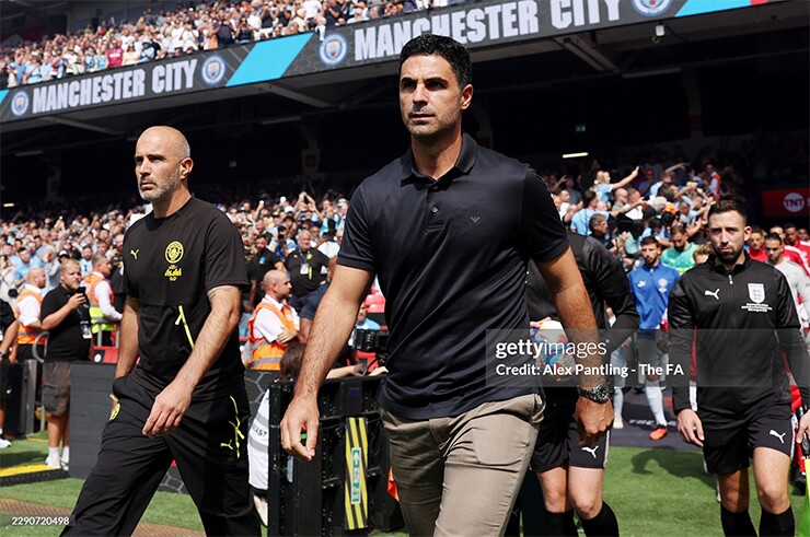 Enzo Maresca có màn ra mắt đáng quên khi Man City thua Arsenal 0-3 ở Community Shield