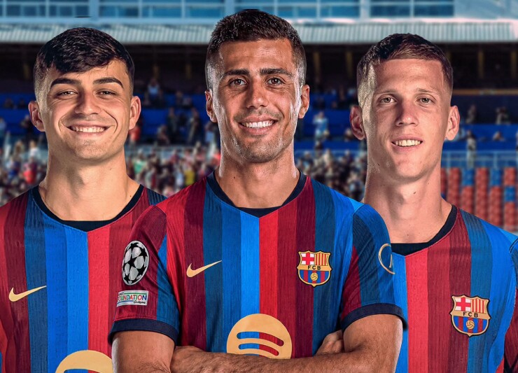 Barca đang sở hữu tuyến tiền vệ vô địch World Cup