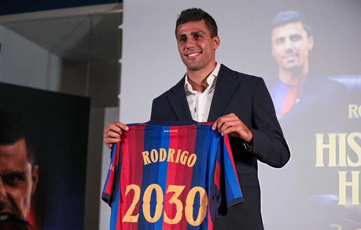 Rodri cập bến, Barcelona tiếp tục tái thiết đội hình
