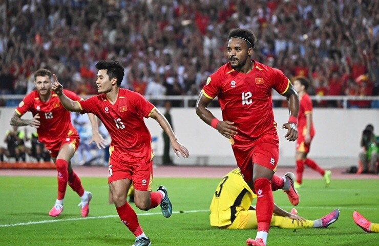ĐT Việt Nam tăng 1 bậc trên bảng xếp hạng FIFA