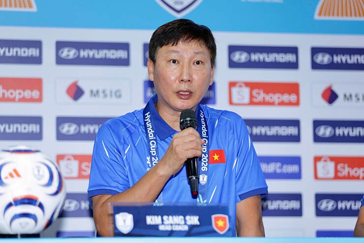 Trực tiếp họp báo Việt Nam - Thái Lan: HLV Kim Sang Sik nói gì trước màn so tài? - 1