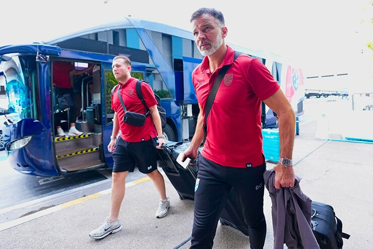 HLV trưởng ĐT Thái Lan tự tin trước trận chung kết lượt về AFF Cup 2026.