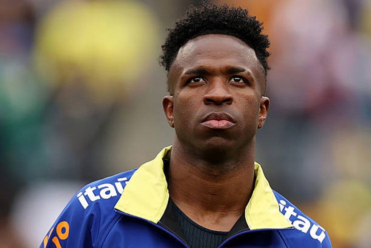 Vinicius tiếp tục có 1 màn trình diễn thất vọng trong màu áo Brazil