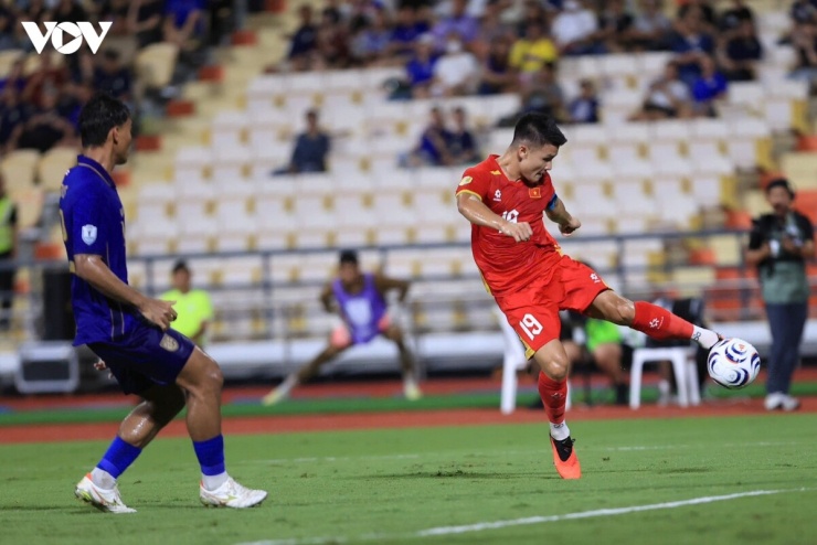 ĐT Việt Nam đang sở hữu hàng tấn công mạnh nhất ASEAN Cup 2026 với 19 bàn thắng. (Ảnh: Phạm Ngọc)