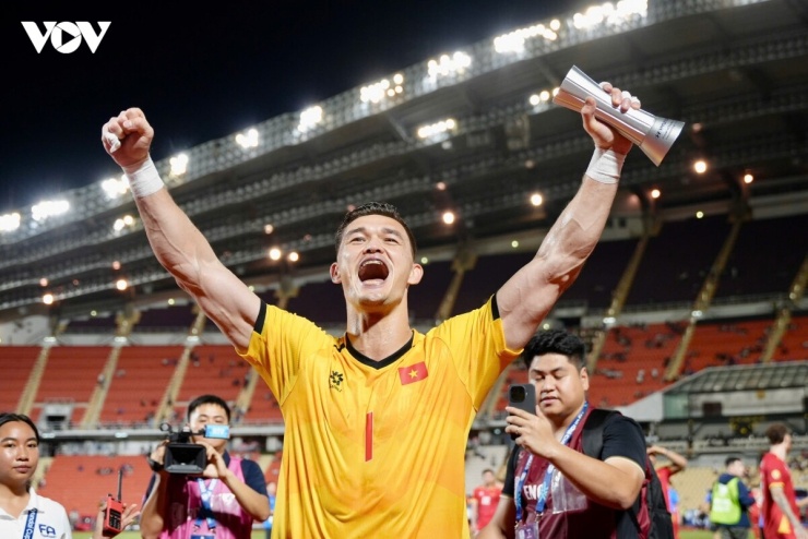 Thủ môn Patrik Lê Giang mới chỉ thủng lưới 1 bàn tại ASEAN Cup 2026. (Ảnh: Phạm Ngọc)