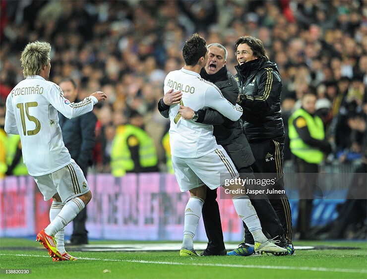 Ronaldo từng cùng Real vô địch La Liga mùa giải 2011/12 dưới sự dẫn dắt của Jose Mourinho