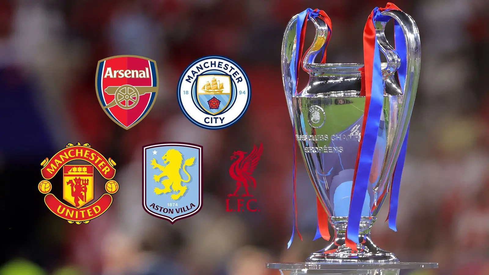 Có 5 đội bóng Anh dự Champions League mùa này