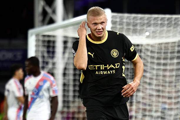 Haaland tiếp tục duyên ghi bàn của mình trước Crystal Palace