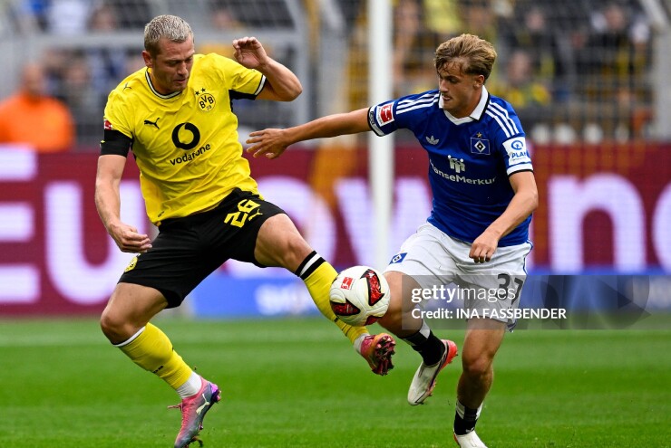 Hamburger SV đã chơi rất nỗ lực trước sức công phá của Dortmund