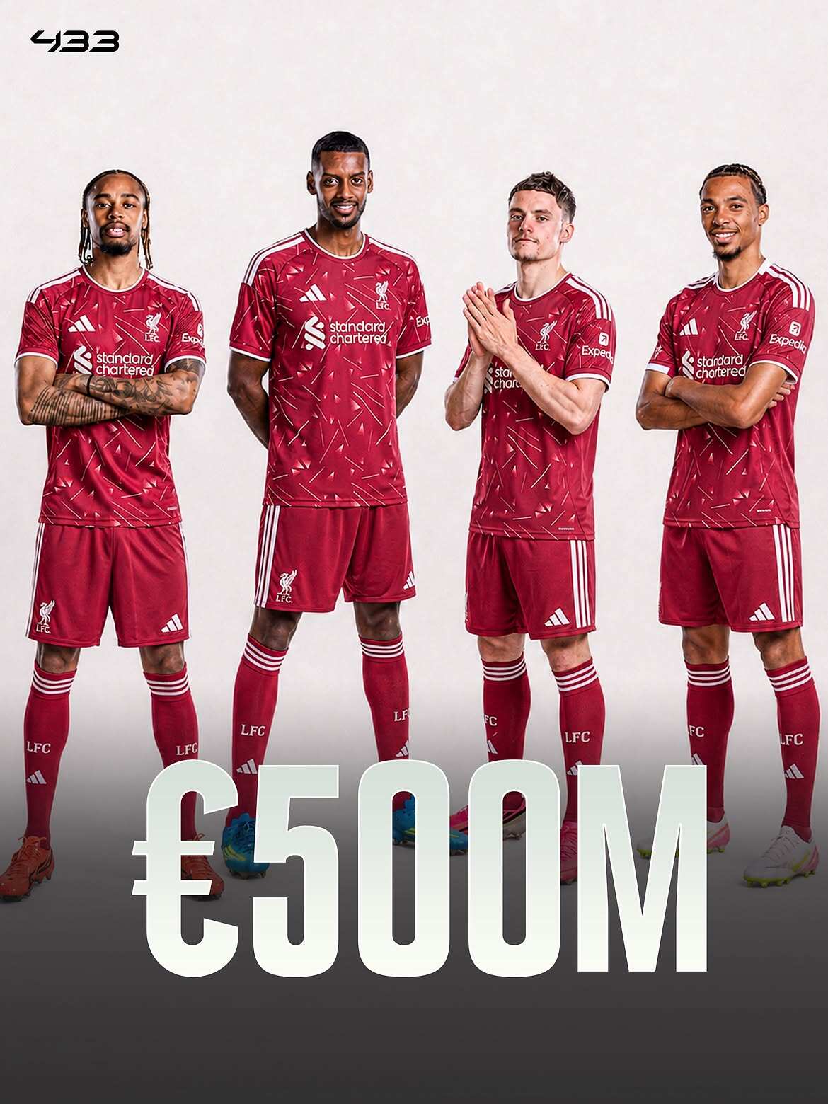 Nếu hoàn tất vụ Barcola, hàng công Liverpool hứa hẹn sẽ rất mạnh
