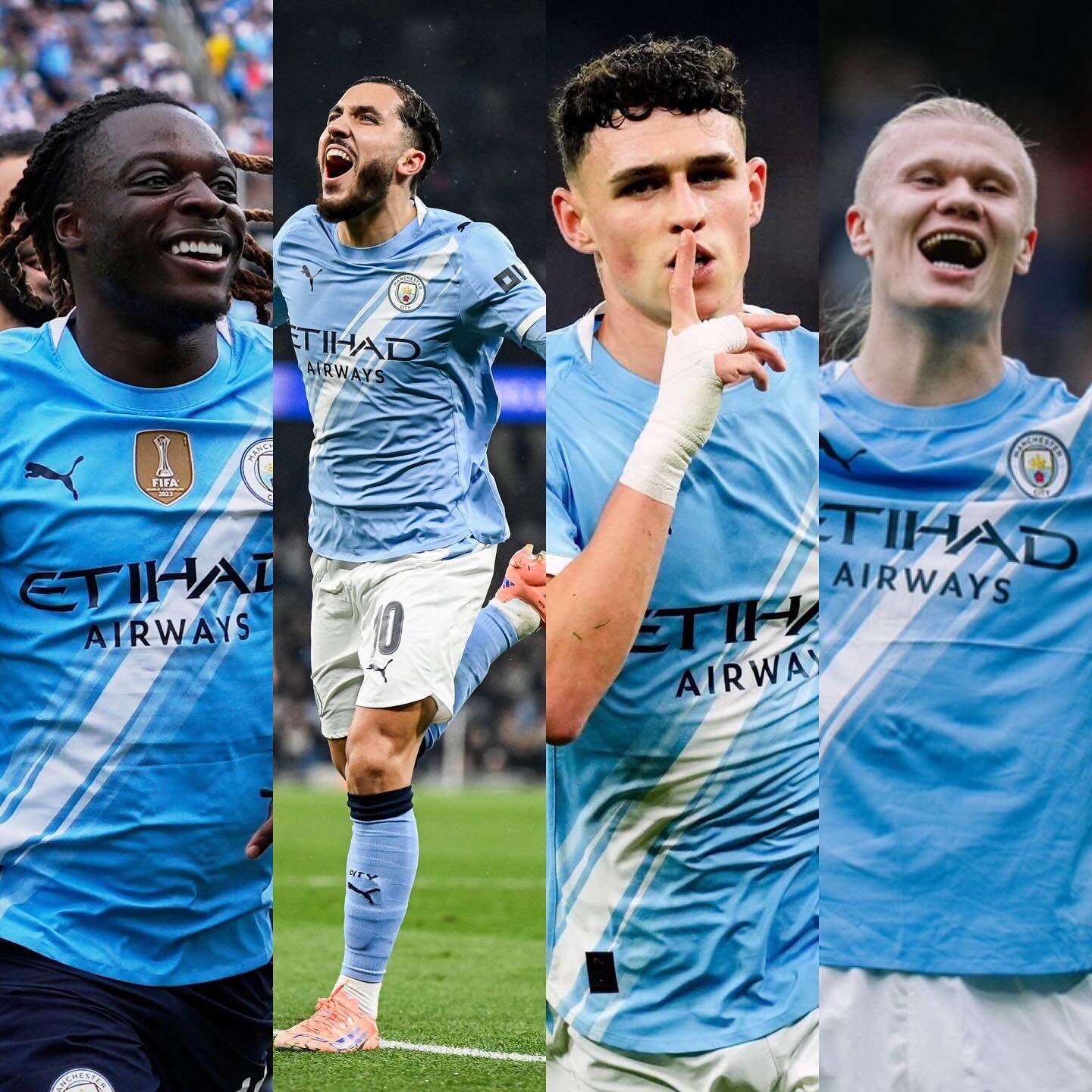Hàng công của Man City rất mạnh