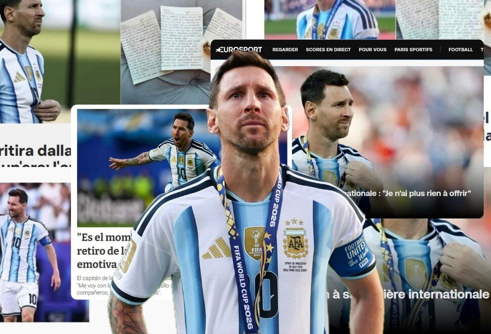 Messi chính thức chia tay ĐTQG Argentina