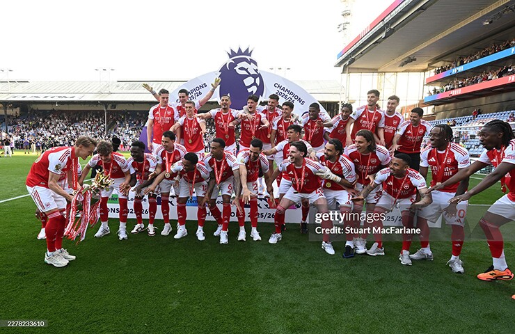 Arsenal hiện sở hữu đội hình giàu chiều sâu sau nhiều năm được Arteta tái thiết