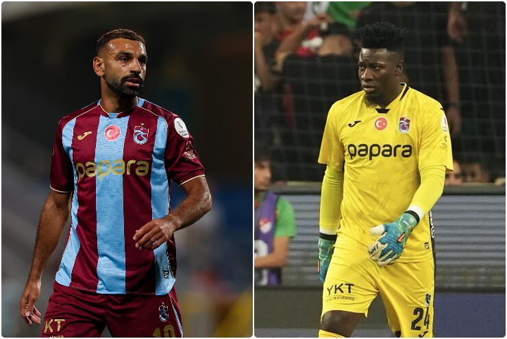 Salah chung đội với Onana và cả hai đều tạo nên dấu ấn nhưng ngược chiều