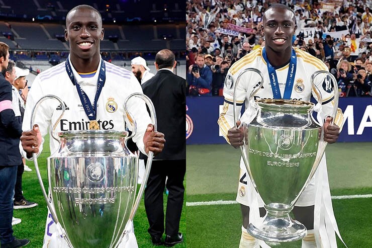 Mendy từng góp công lớn vào các danh hiệu Champions League của Real Madrid