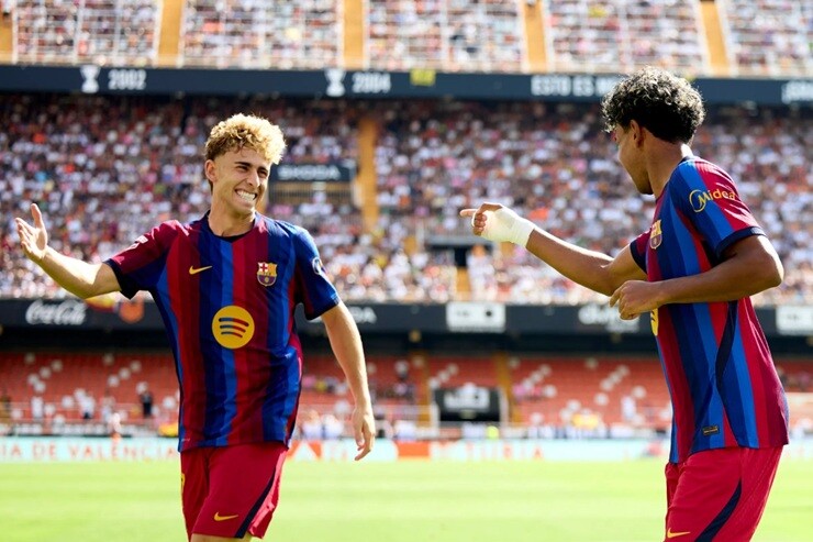 Fermin và Yamal đang tạo nên bộ đôi tấn công đáng sợ&nbsp;của&nbsp;Barcelona