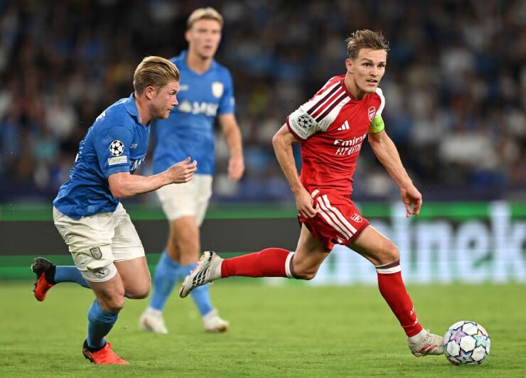 Odegaard cho thấy tầm ảnh hưởng lớn tới Arsenal