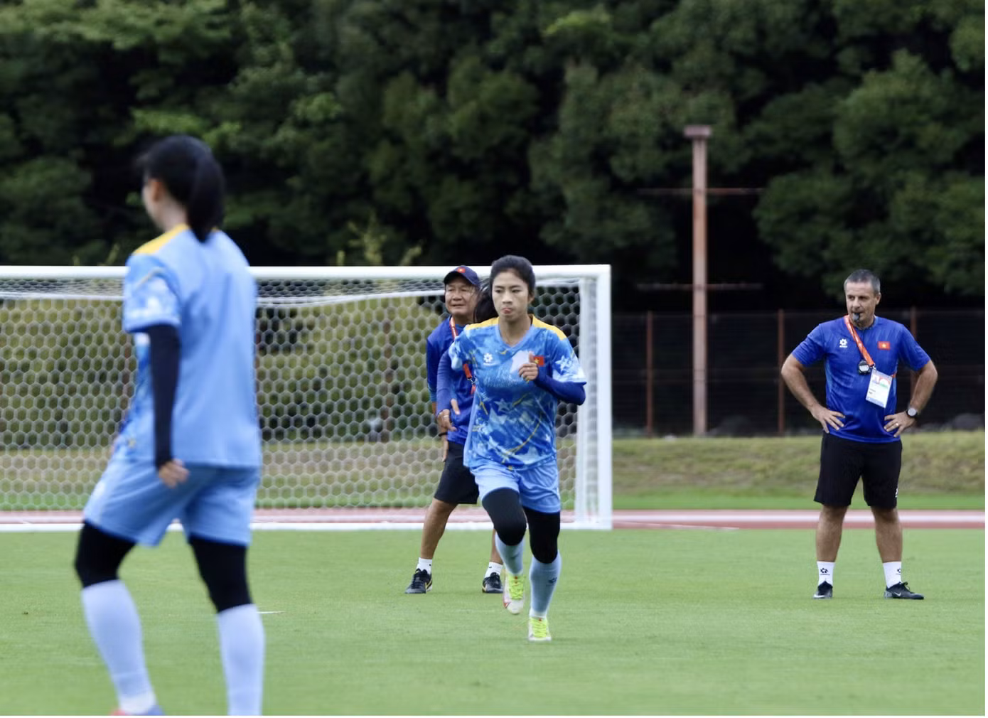Tuyển nữ Việt Nam sẵn sàng cho trận ra quân ASIAD 2026 - 1