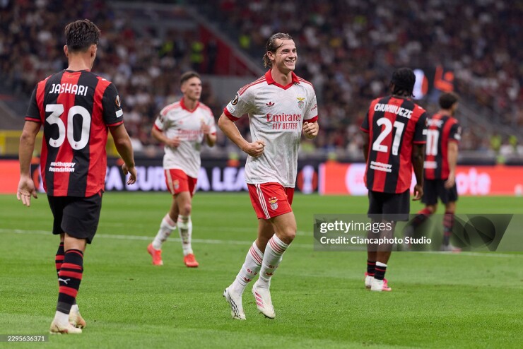Video bóng đá AC Milan - Benfica: Amorim gặp họa trước đội bóng cũ (Europa League) - 1