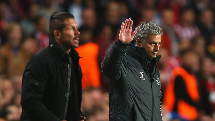 HLV Simeone rất muốn đánh bại Mourinho ở trận tới