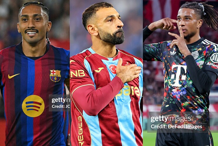 Raphinha, Salah và Olise cùng tỏa sáng với những cú hat-trick ấn tượng