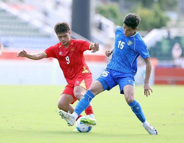 U23 Việt Nam không thể tạo bất ngờ trước U23 Uzbekistan.