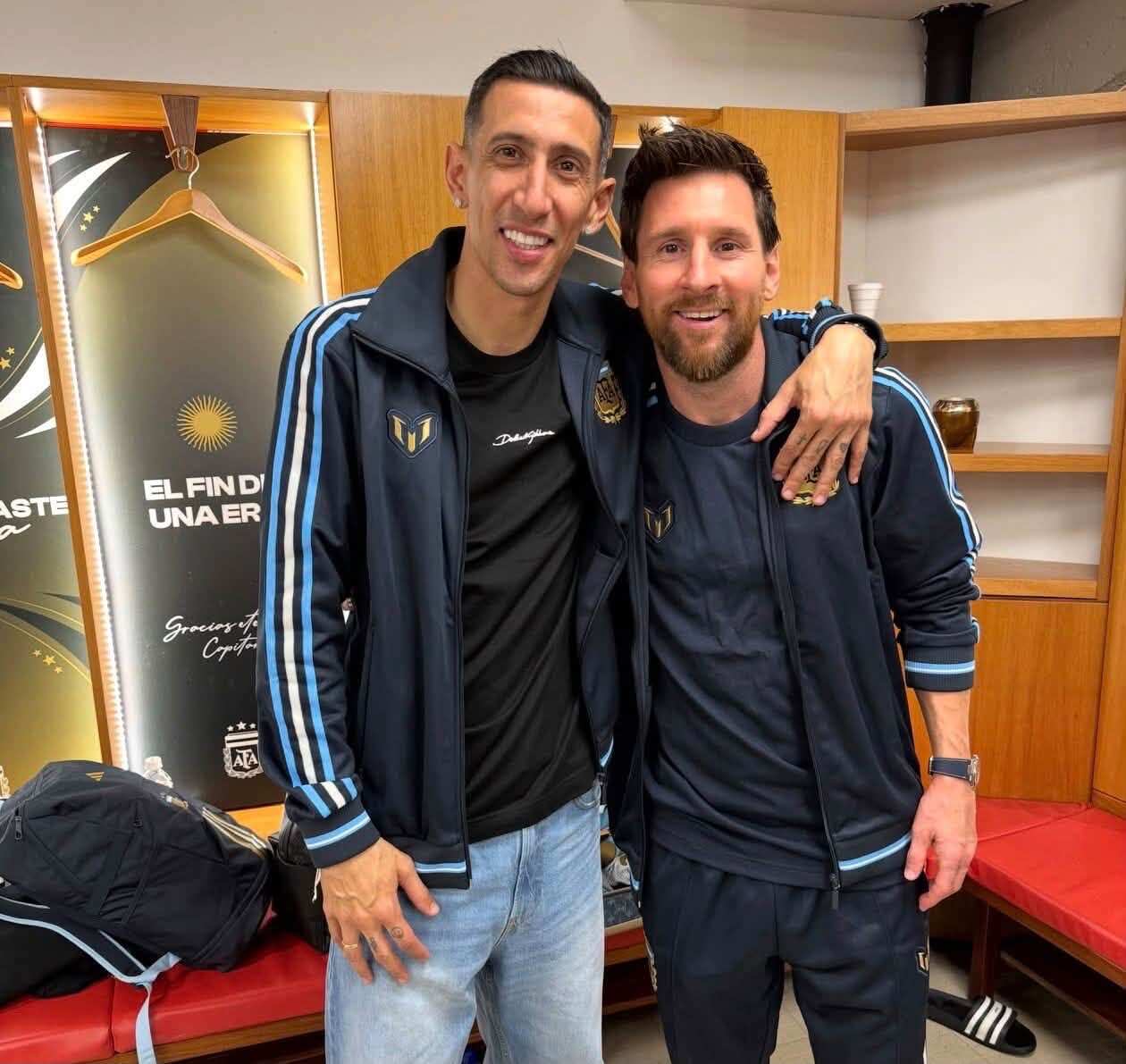 Rosario Central đá xong trận gặp Banfield là Di Maria đi gấp tới Buenos Aires, kịp gặp Messi trước trận Argentina - Benin