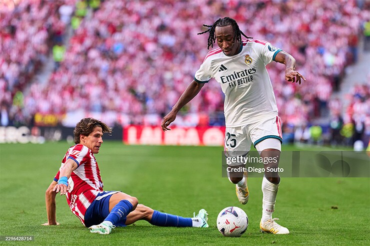Diomande gây ấn tượng trong trận derby Madrid
