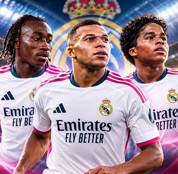 Bộ ba tấn công mới của Real&nbsp;có thể gồm Diomande, Mbappe và Guler